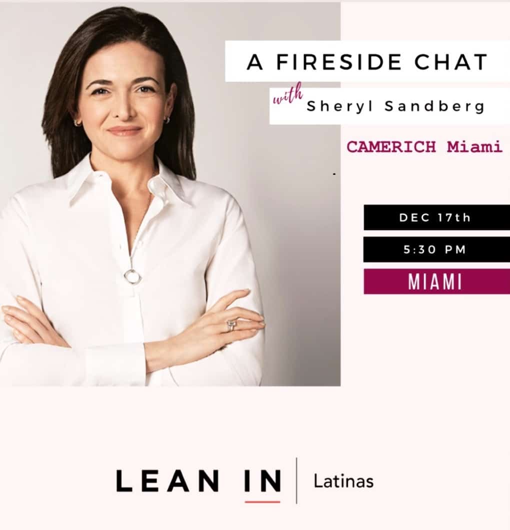 CAMERICH Miami Welcomes Sheryl Sandberg