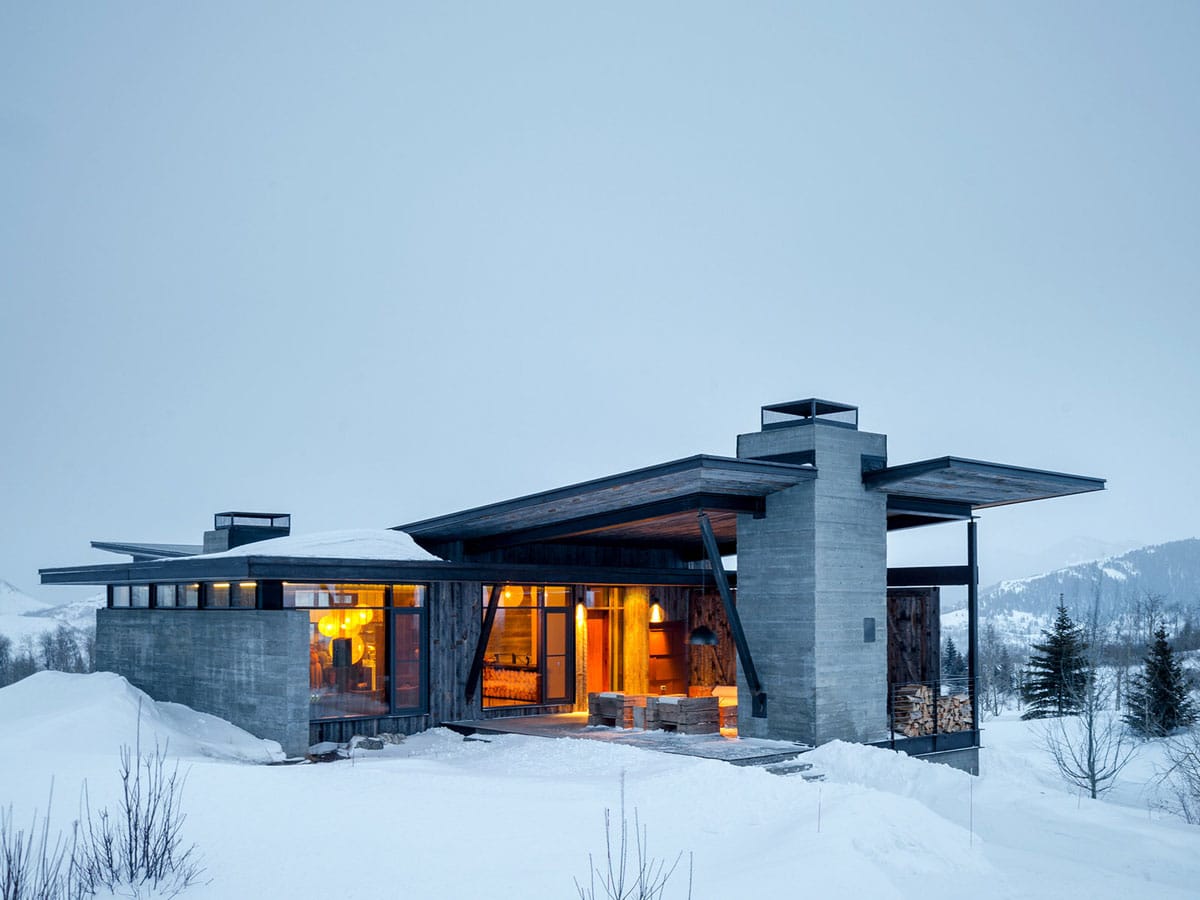 A Fairytale House in Rocky Mountains