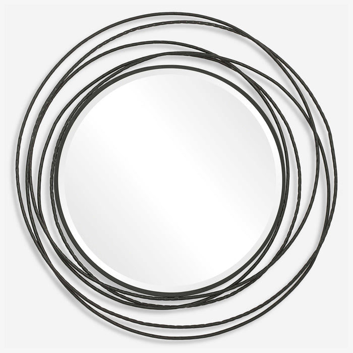 Swirl Mirror – Iron