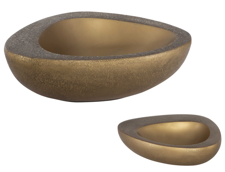 Gold Moon Vase Set of 2