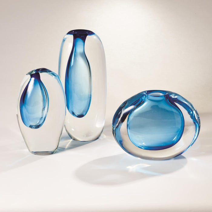 Oma Set Vases Light Blue