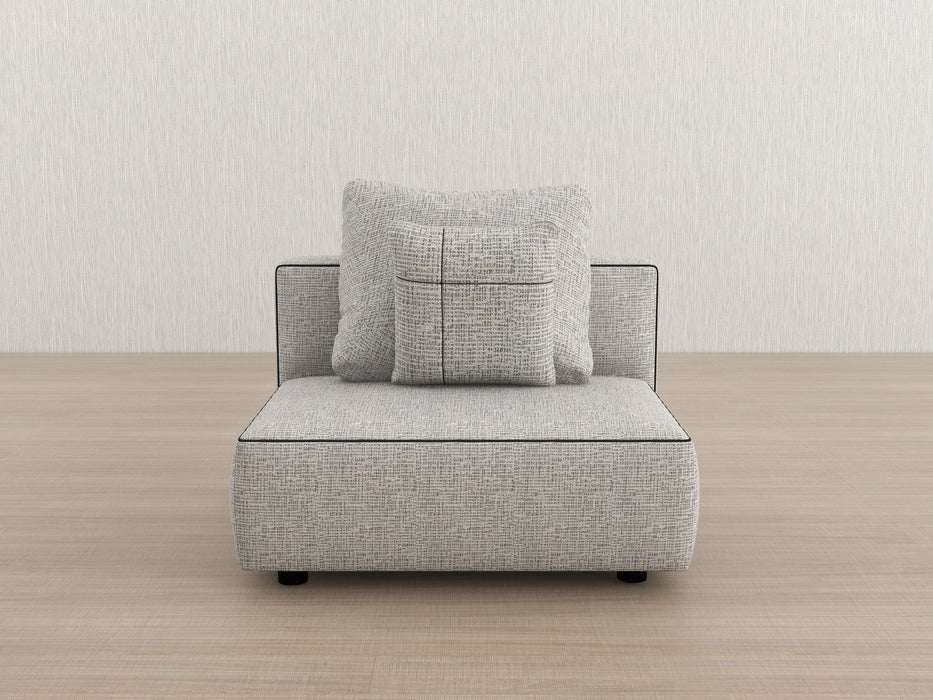 Rubix Armless Sofa 39"
