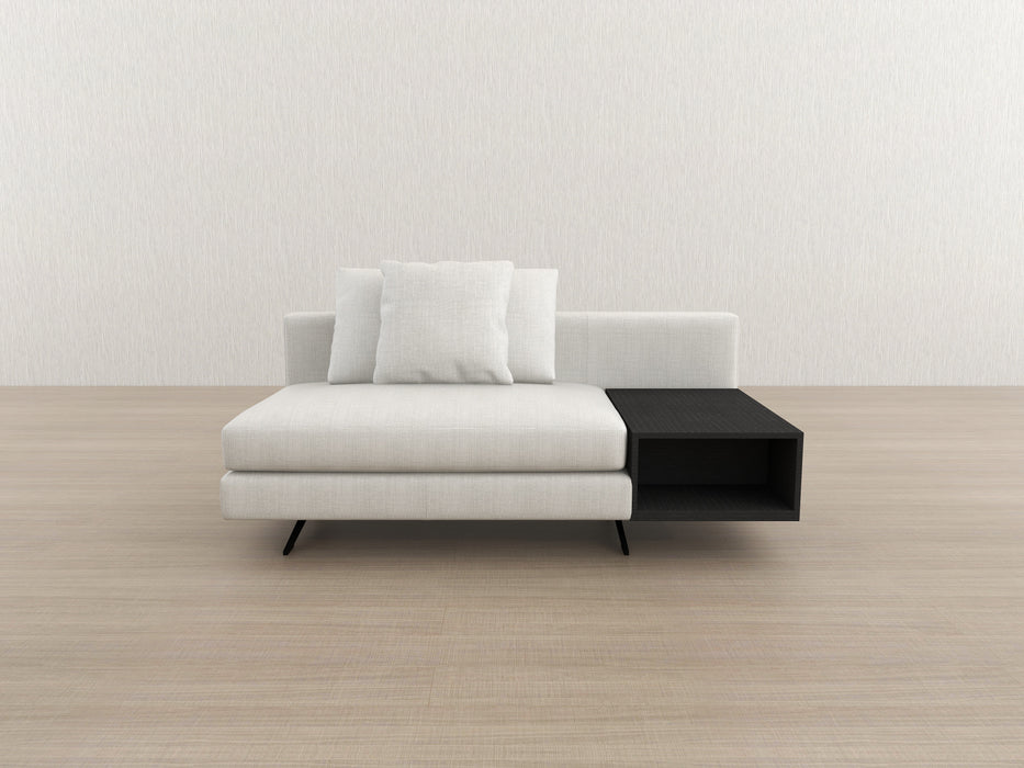 Wake Armless Sofa 65" w/ RAF Table