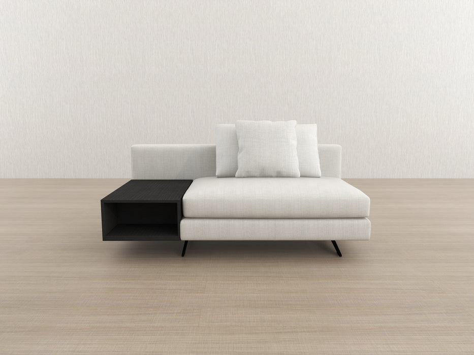 Wake Armless Sofa 65" w/ LAF Table