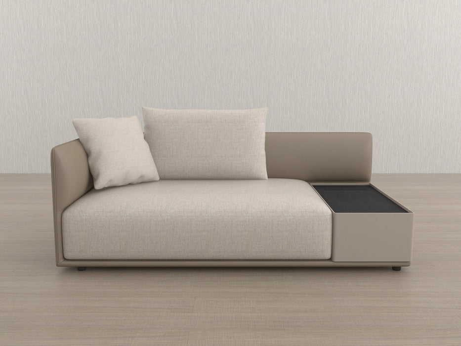 Elan-35 71" LAF Sofa w/ Table Component