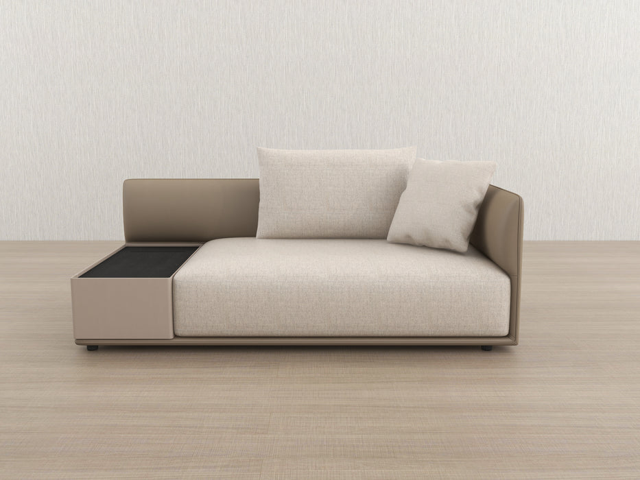 Elan-35 71" RAF Sofa w/ Table Component