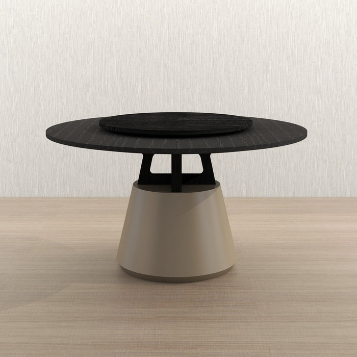 Unity Dining Table 53" with Lazy Susan