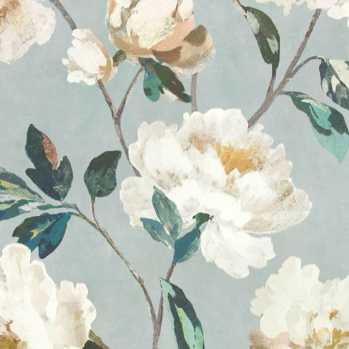 French Blue Wall Covering