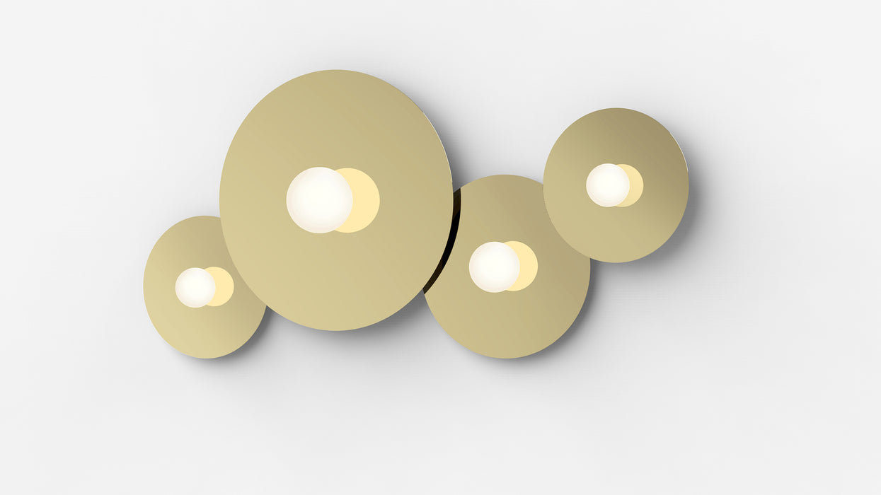 Ola 18 Disc Flush Lamp