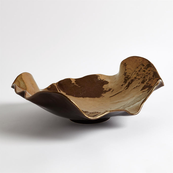 Ave Platter Bronze Crackle
