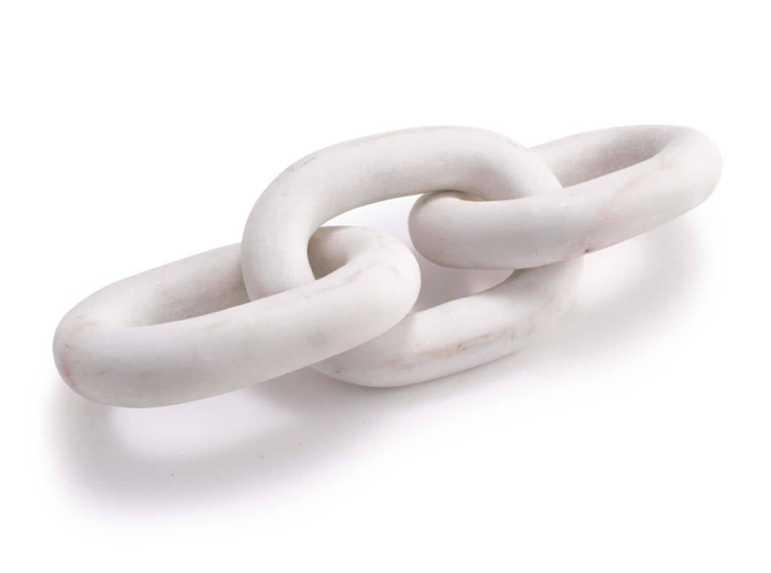 Forever Marble Chain - White