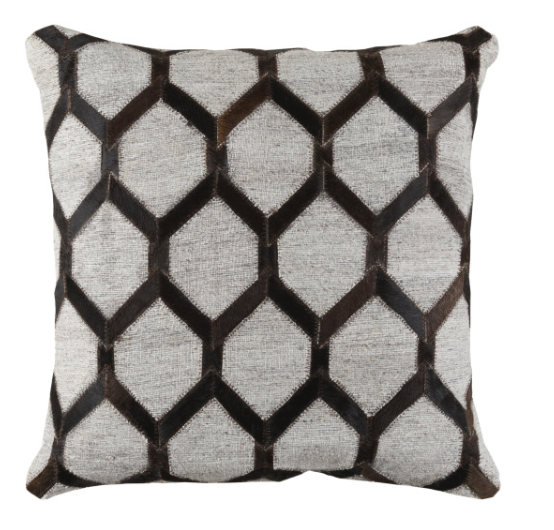 Hex Ivory and Dark Brown