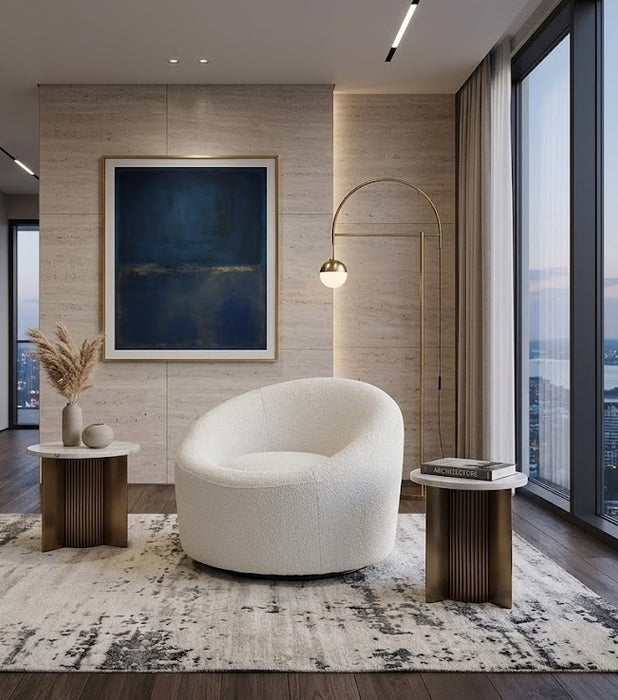 Oyster Swivel Chair