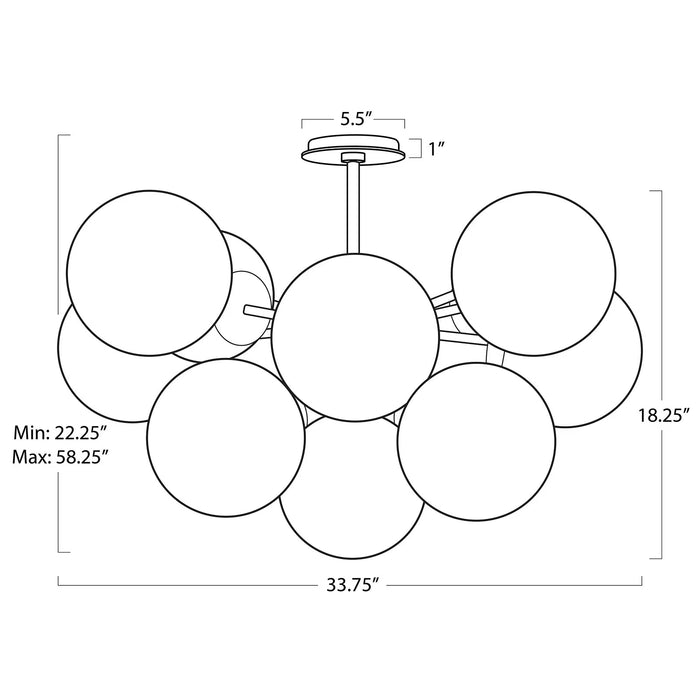 Aura Flush Mount