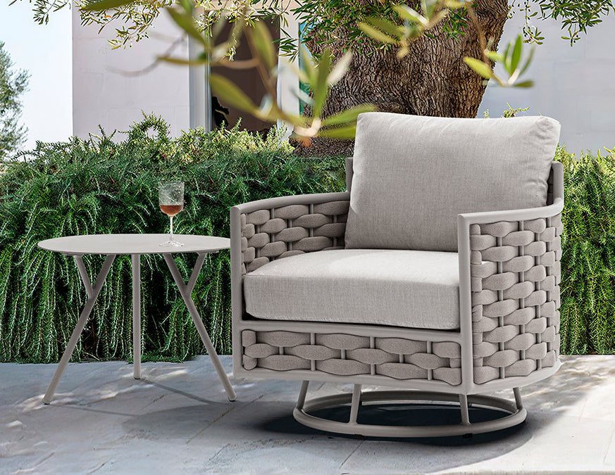 Wave Swivel Armchair