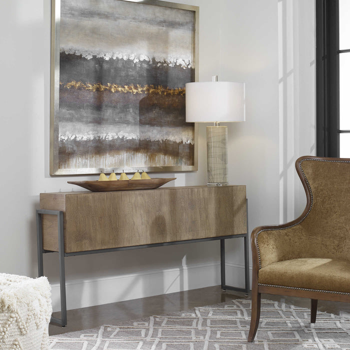 Nevo Console Mahogany