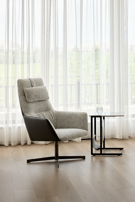 Qing Hi Back Lounge Chair (Swivel)