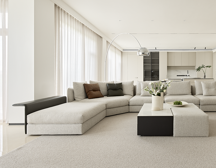 Bloom 38” L-Component Armless Sofa