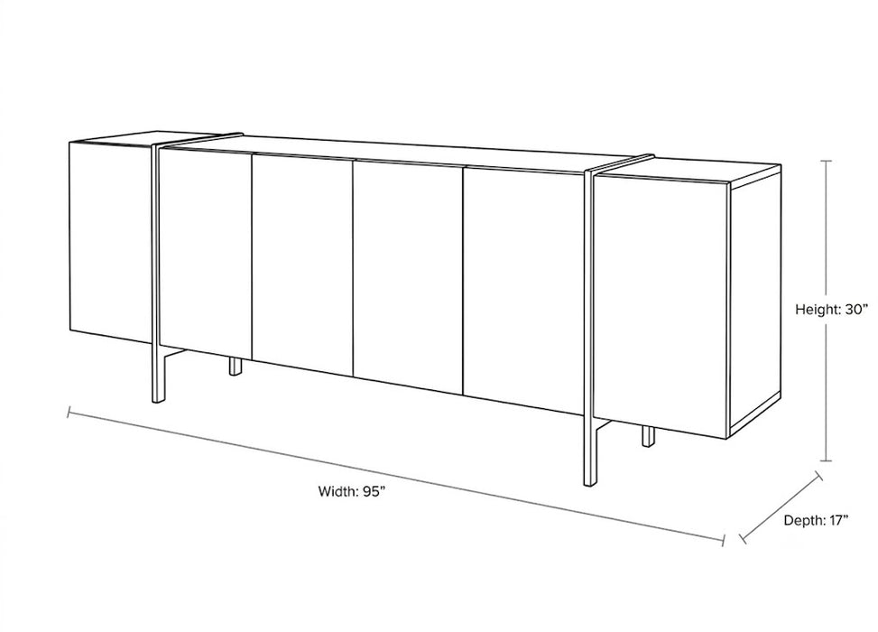 Stratt Buffet Cabinet