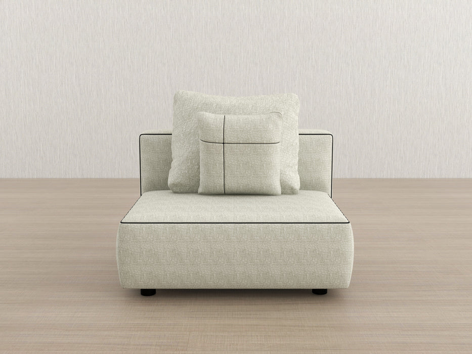 Rubix Armless Sofa 39"