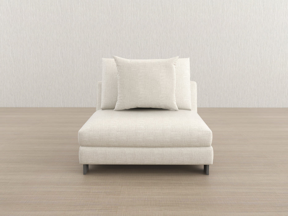 Easytime 39" Armless Sofa (43" Depth)