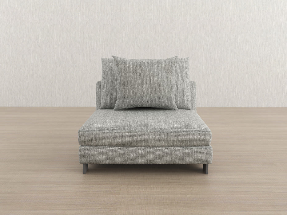 Easytime 39" Armless Sofa (43" Depth)