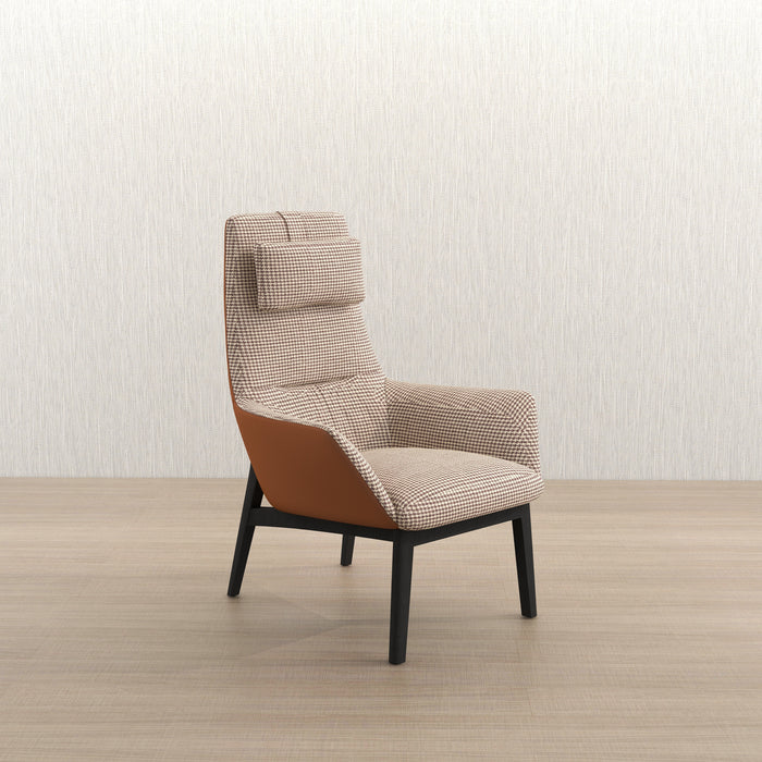 Qing Hi Back Lounge Chair (Fixed)