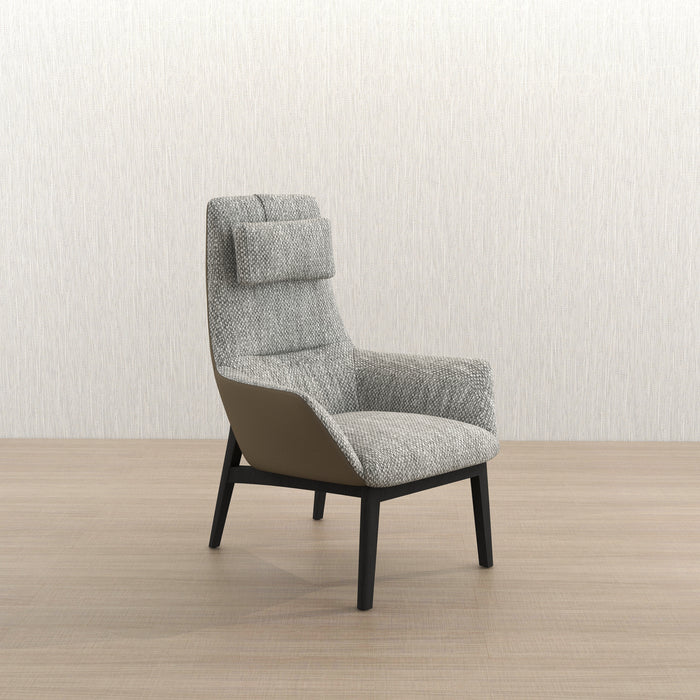 Qing Hi Back Lounge Chair (Fixed)