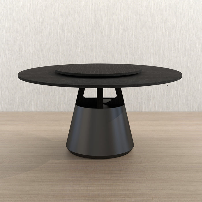 Unity Dining Table 59" with Lazy Susan
