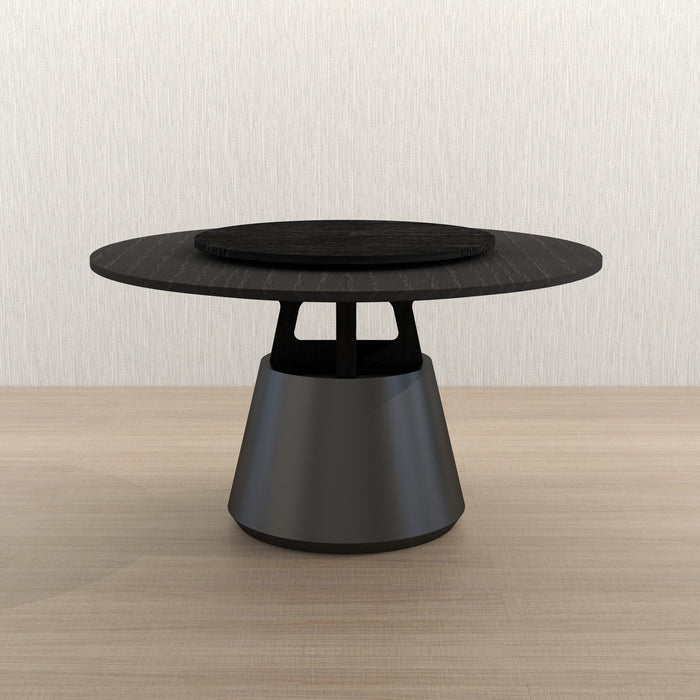 Unity Dining Table 53" with Lazy Susan