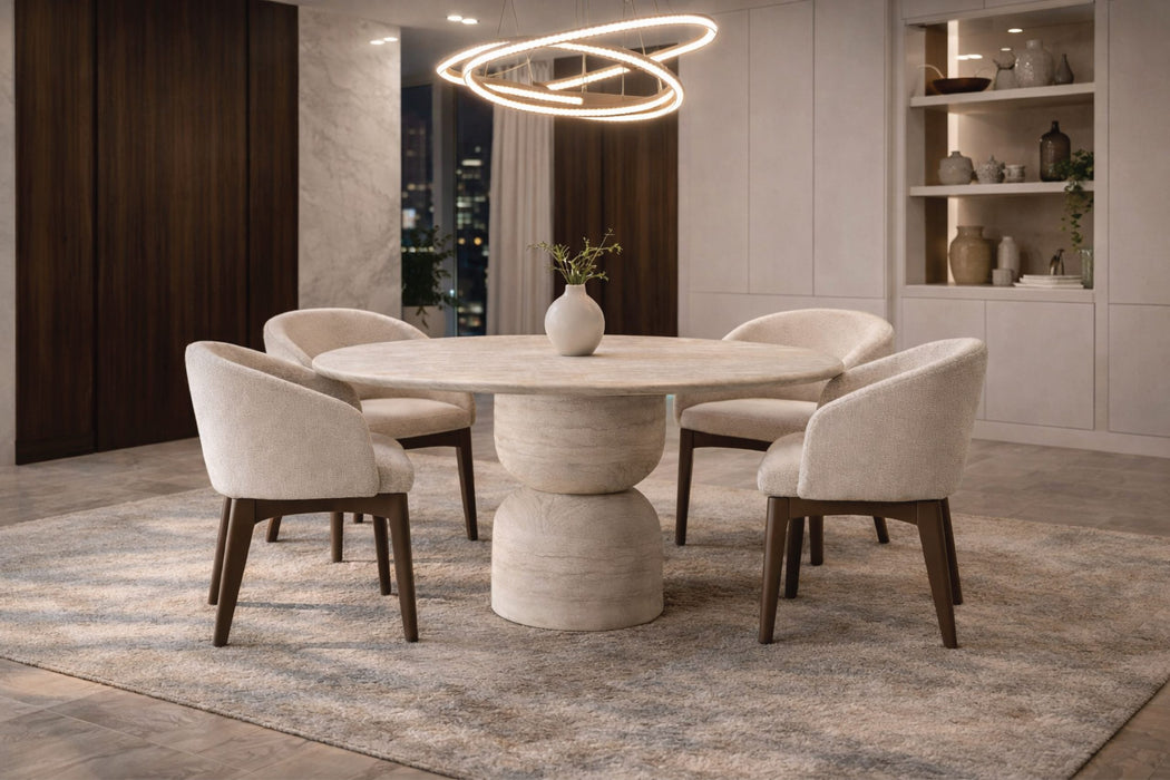 Rock Round Dining Table