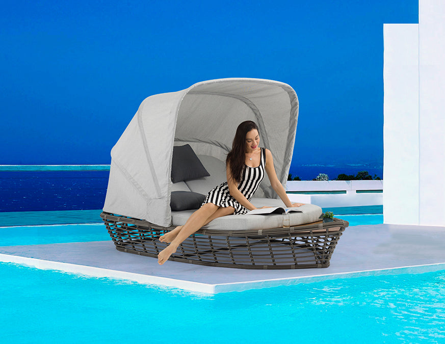 Mayacoba Double Daybed with Canopy