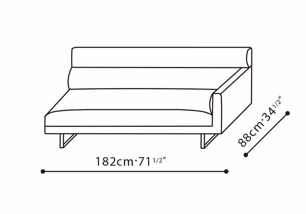 Amor-35 Sofa Configuration 4
