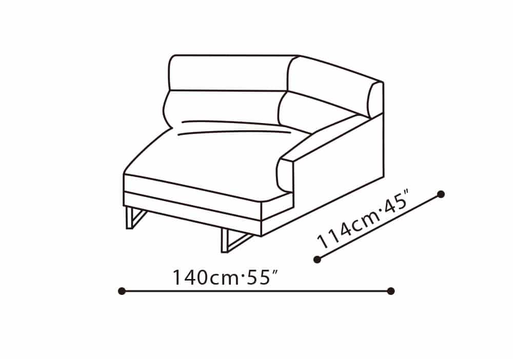 Amor-35 Sofa Configuration 3