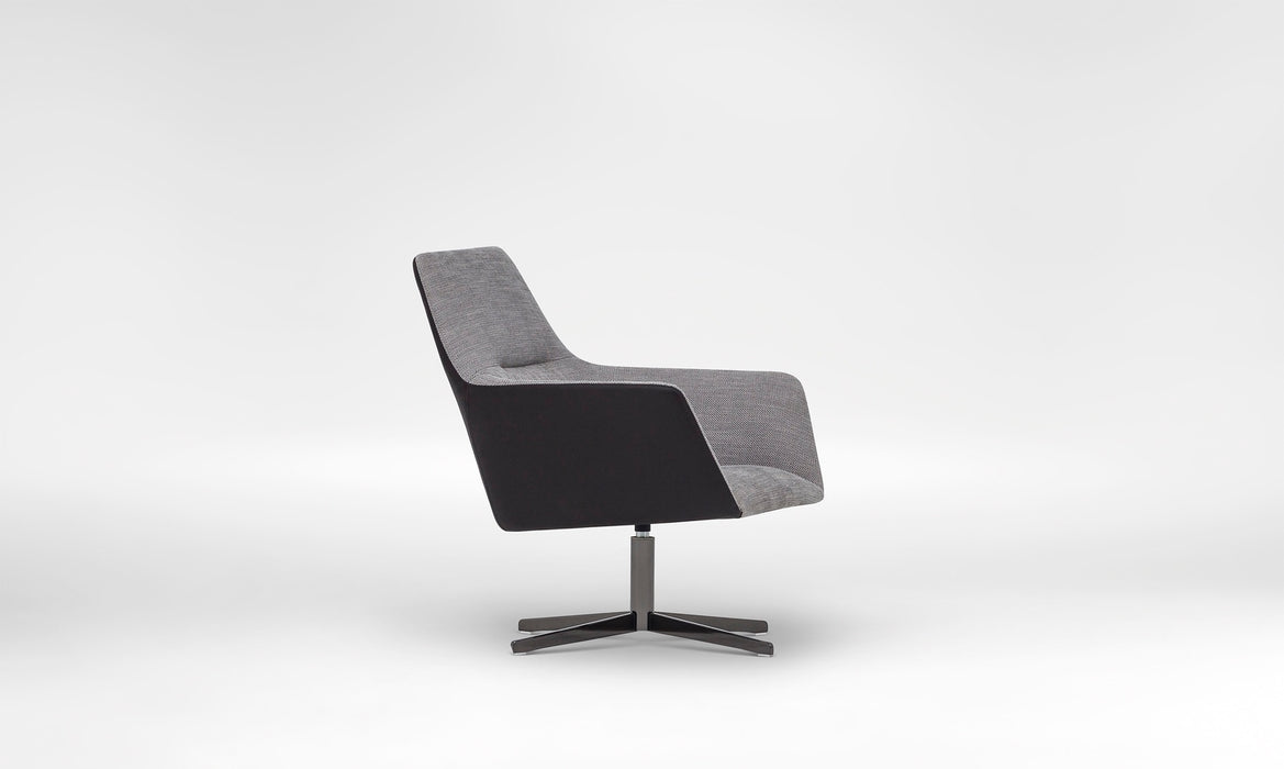 Qing Low Back Lounge Chair (Swivel)