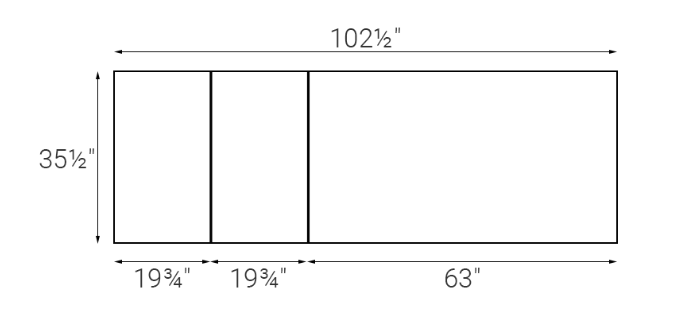 Cruz Table W/ Extensions