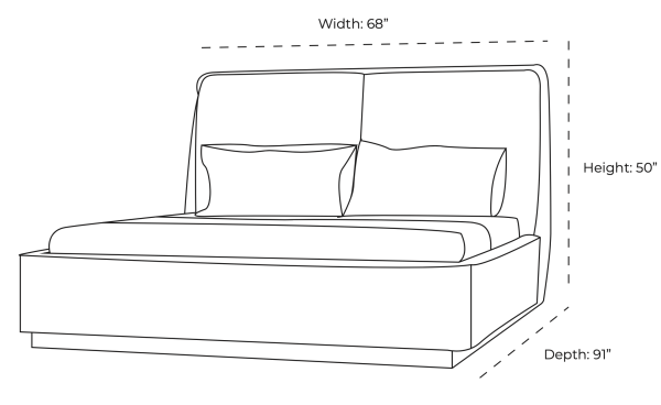 Mina Queen Bed