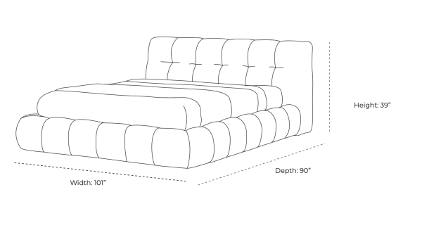 Muse King Storage Bed