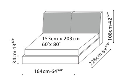 Eden Queen Storage Bed