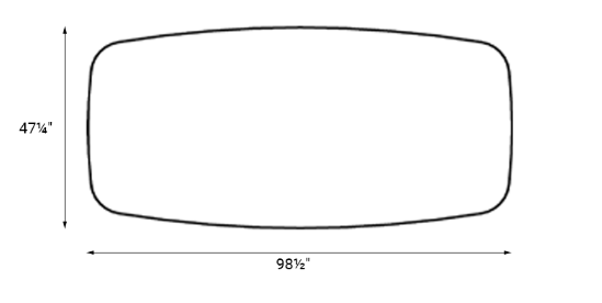 Bach Dining Table - Barrel
