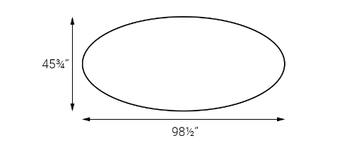 Podium Oval Table