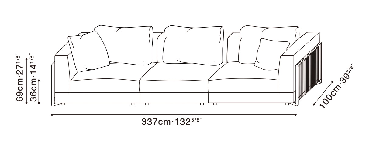 Nature Sofa Configuration 2