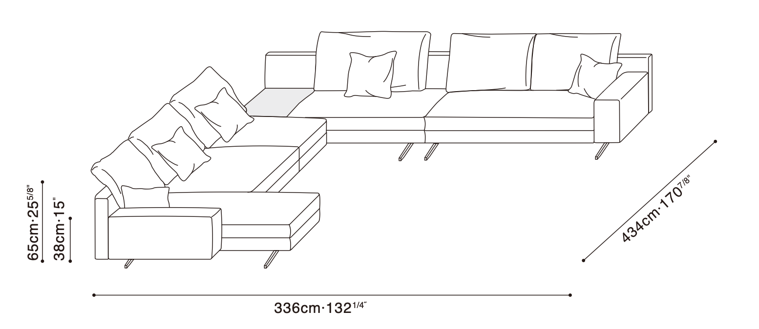 Wake Sofa Configuration 7