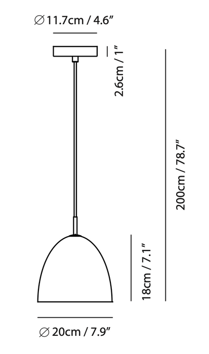 Kast Noir Pendant