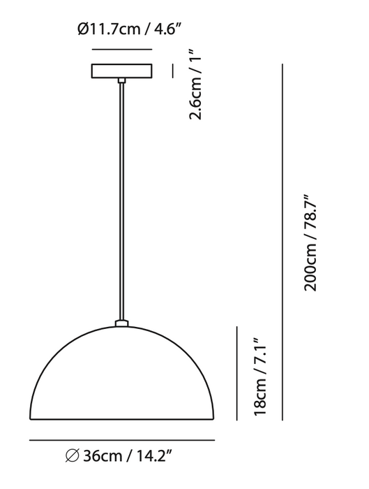 Damus Medium Pendant