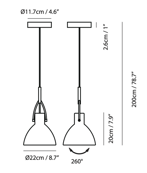 Lior Large Pendant