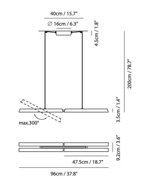 Kanect Four Pendant