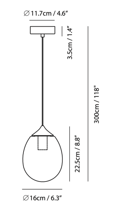 Mis LED Small Pendant