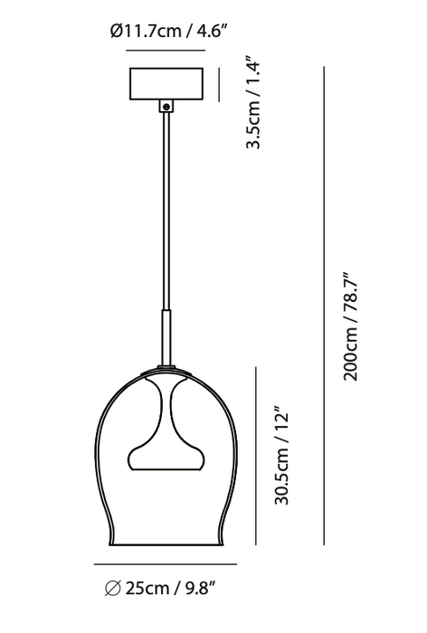 Noa Large Pendant