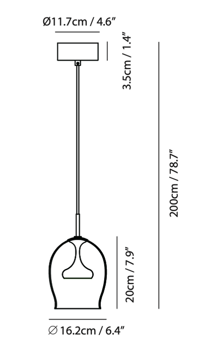 Noa Medium Pendant